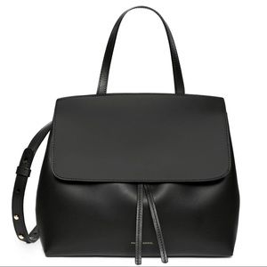 Mansur Gavriel mini Lady bag black/red